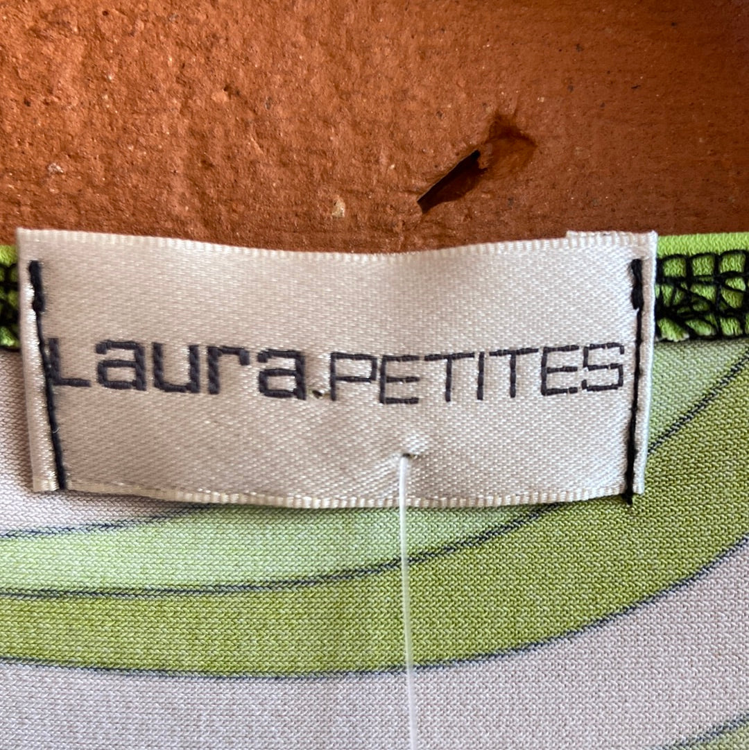 Green Y2K Pucci-esque Top