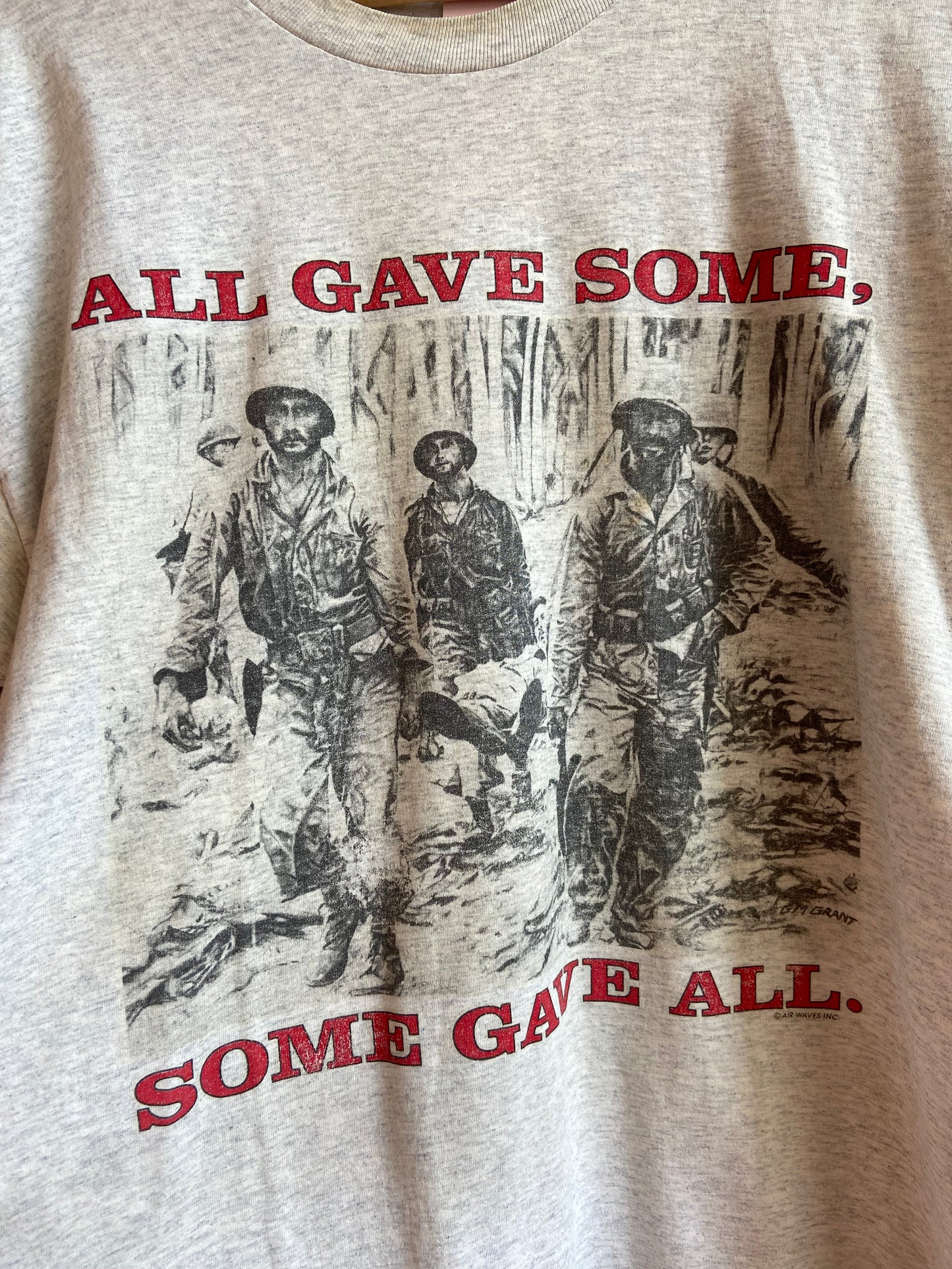 Heathered Grey War T-Shirt