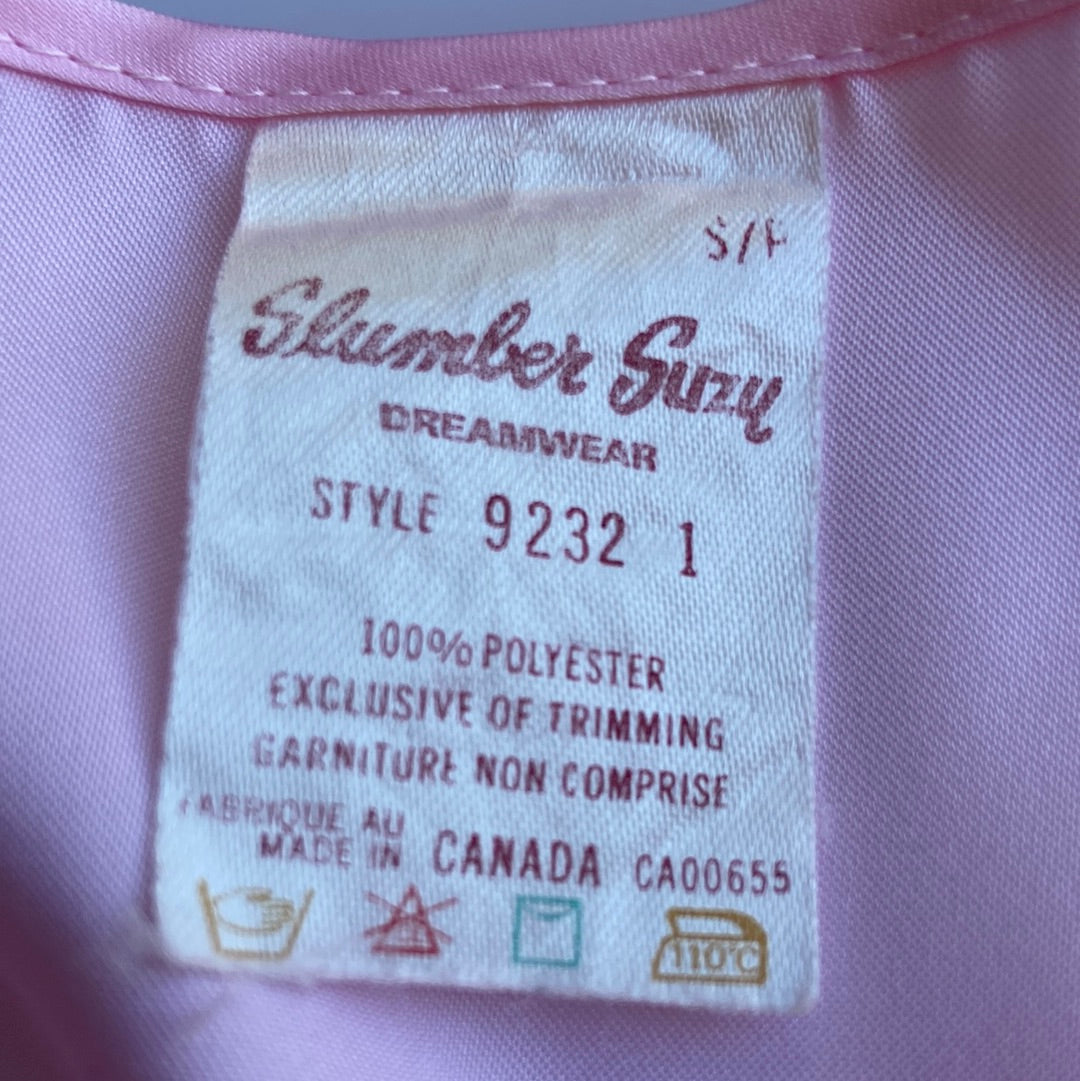 Baby Pink Slip & Robe Set