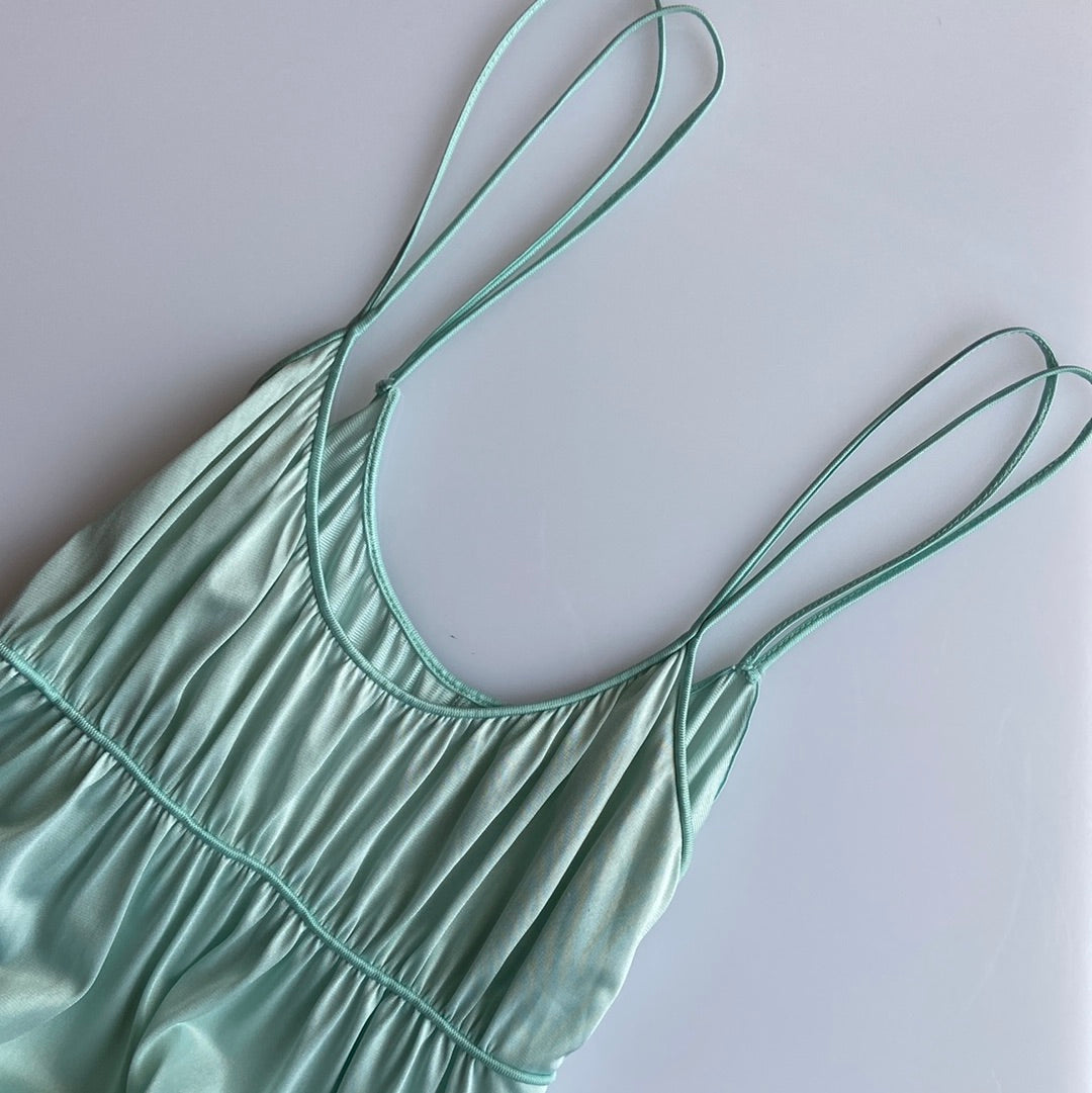 Mint Green Empire Waist Slip