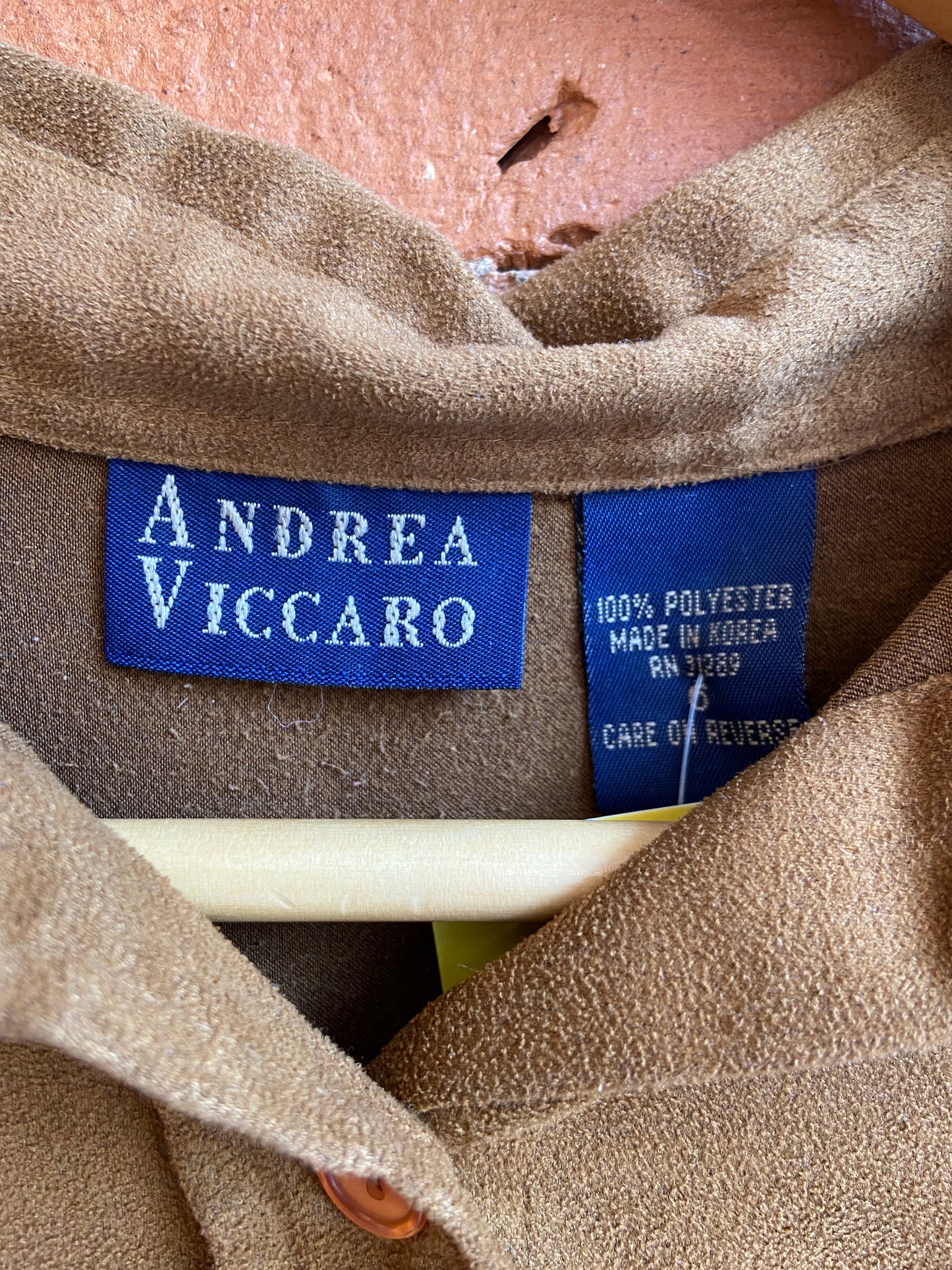 Y2K Faux Suede Button Down
