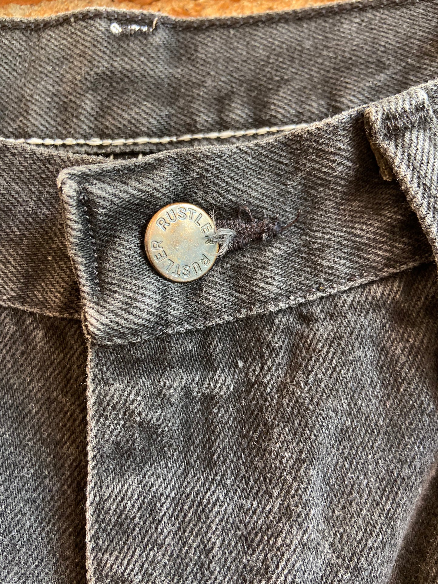 90’s Rustler Black Wash Jeans
