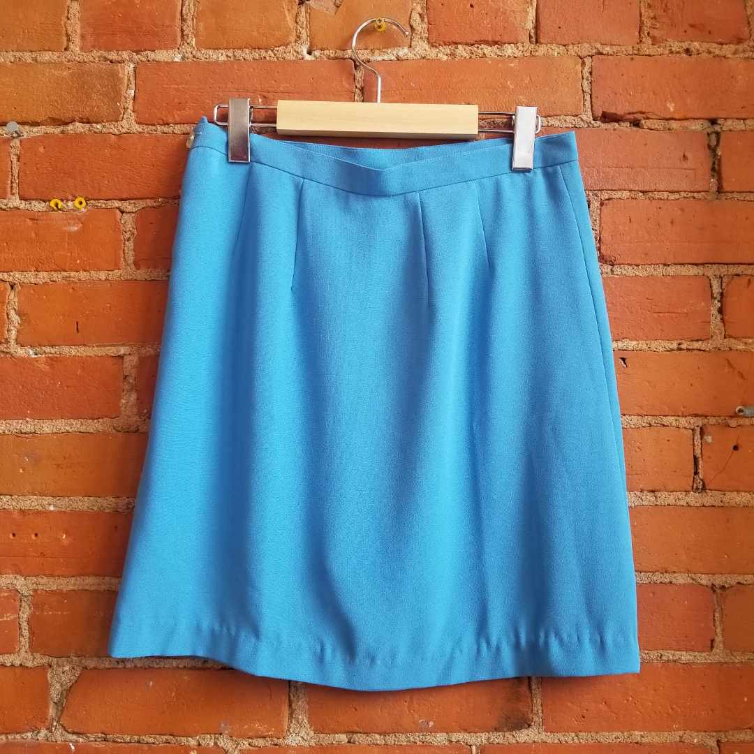 1990s Baby Blue Skort