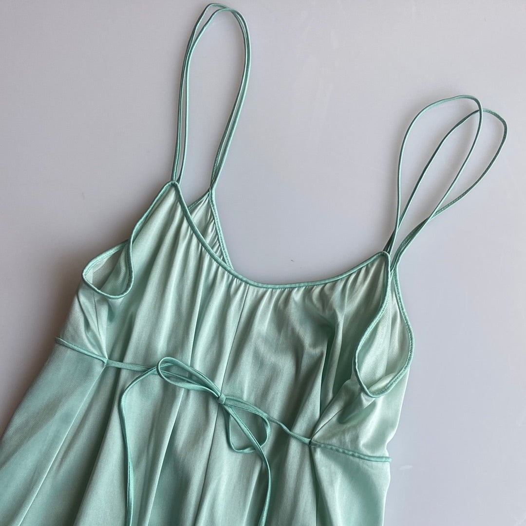 Mint Green Empire Waist Slip