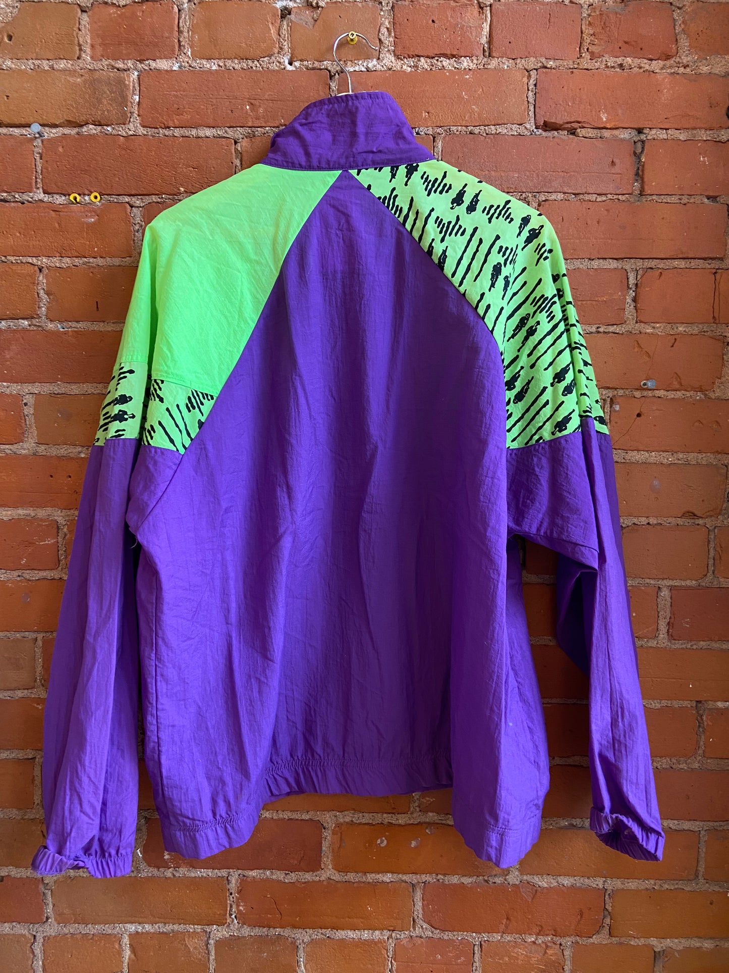 80’s Sportrend Neon Windbreaker