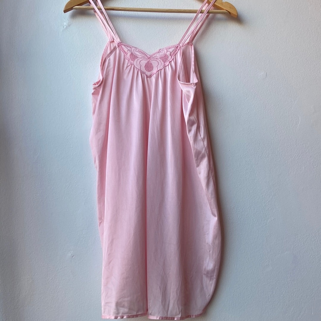 Baby Pink Slip & Robe Set
