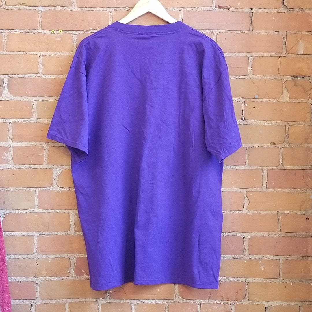 1990s Purple Palm Springs Travel Tee