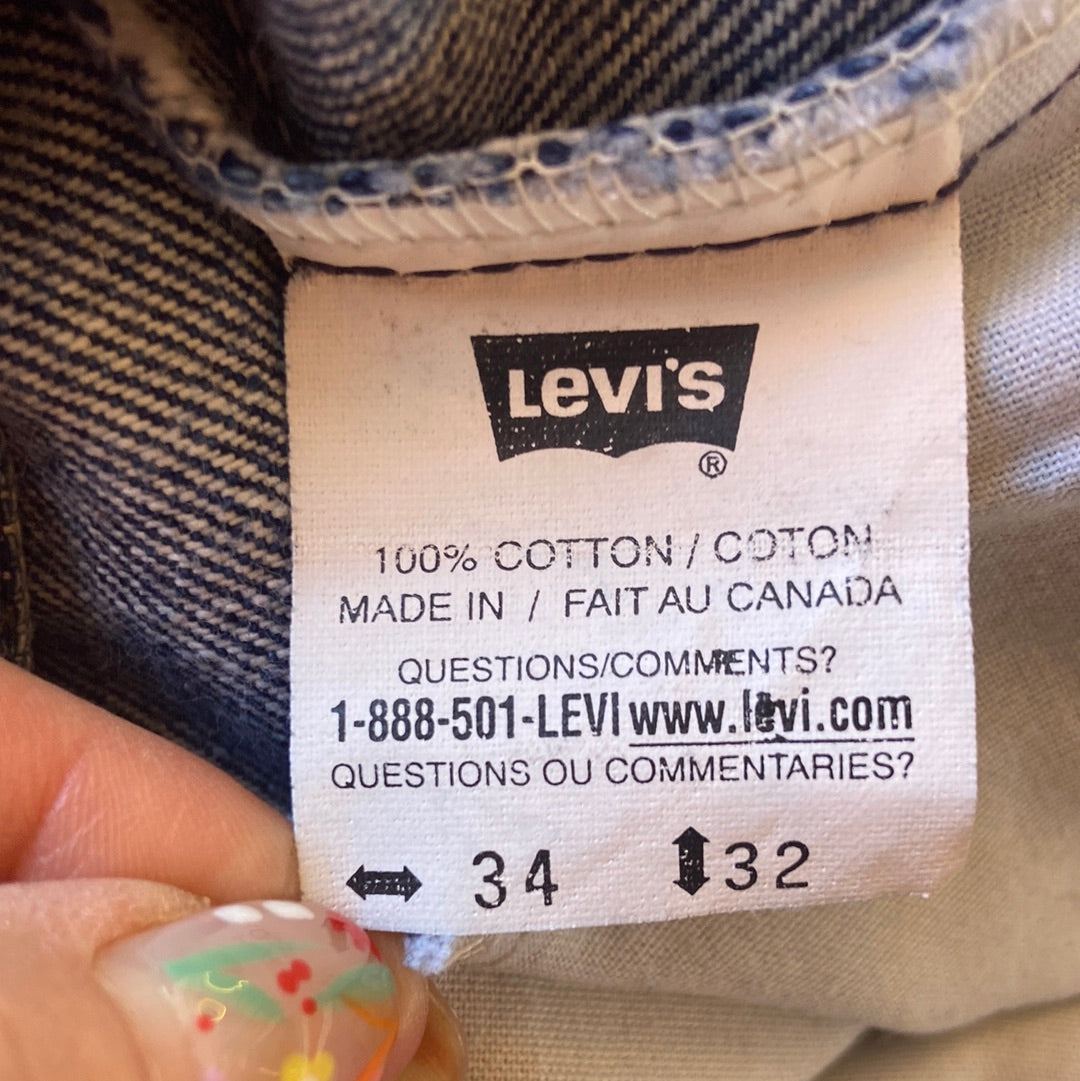 90's Orange Tab Levi's