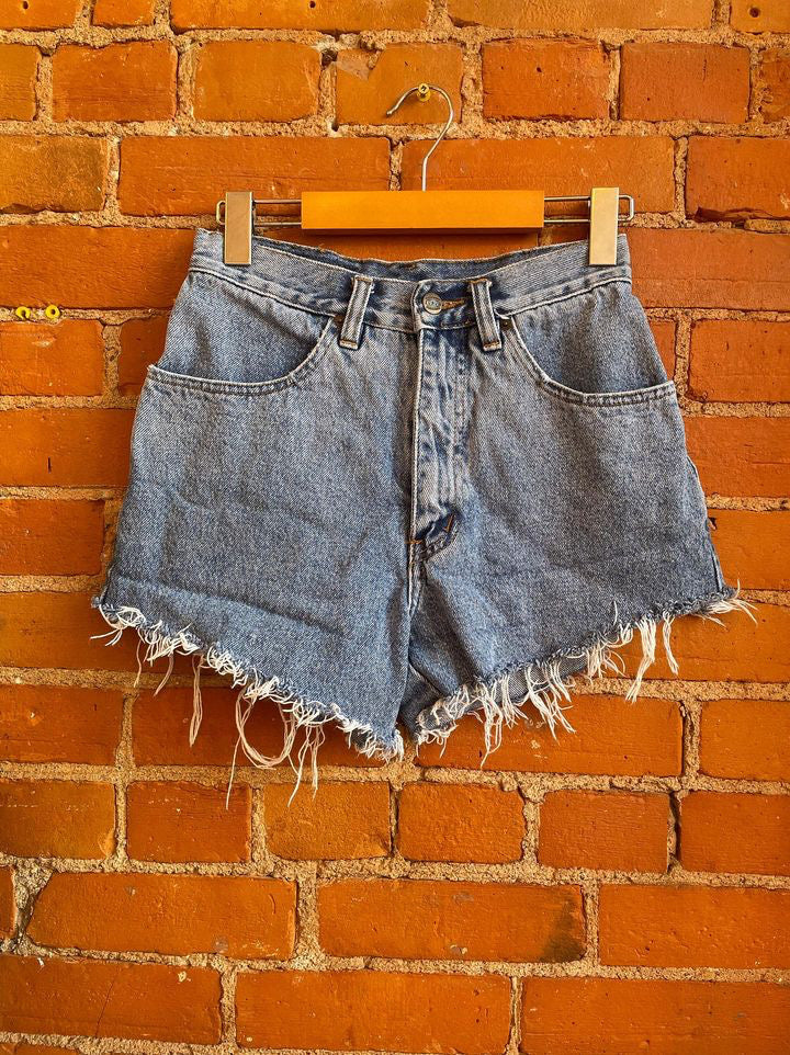 90’s PEPE Label High Waisted Denim Shorts