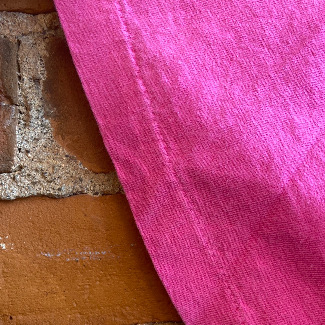 Pink Single Stitch Bikeway T-Shirt