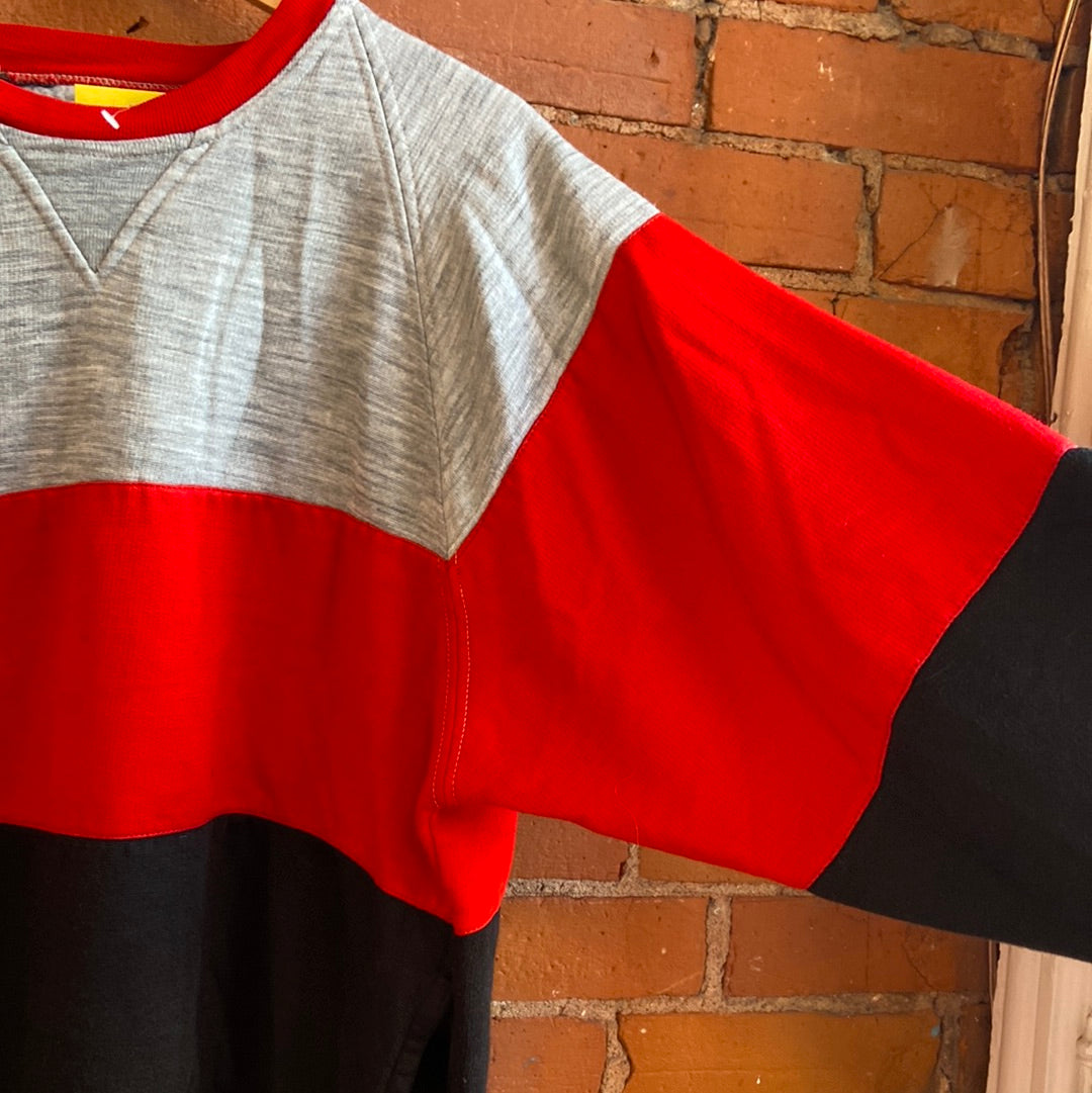 1980s Striped Crewneck