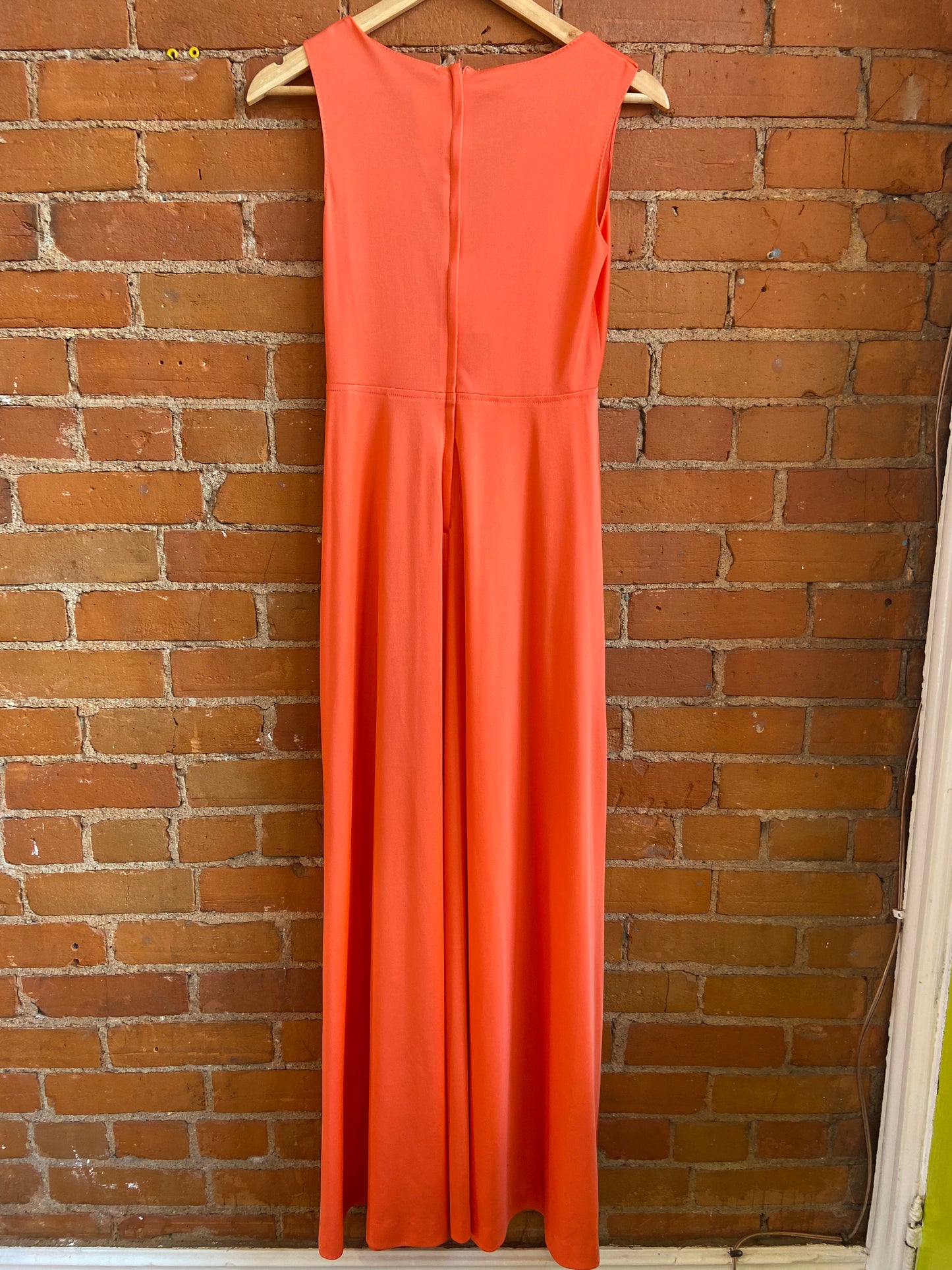 70’s Coral Maxi Dress