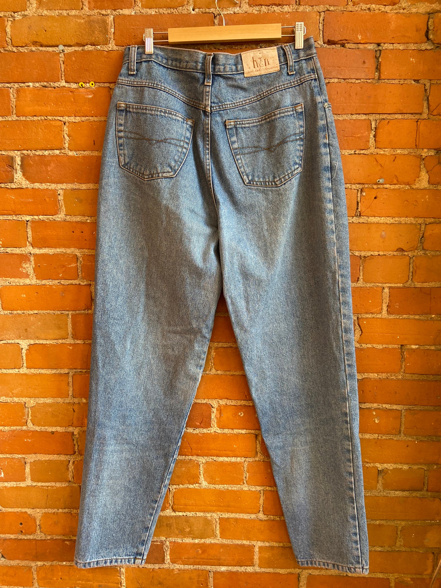 80’s R&R Light Wash Mom Jeans