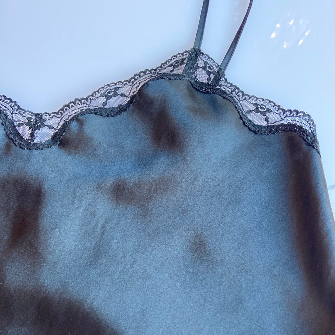 Black Satin Camisole