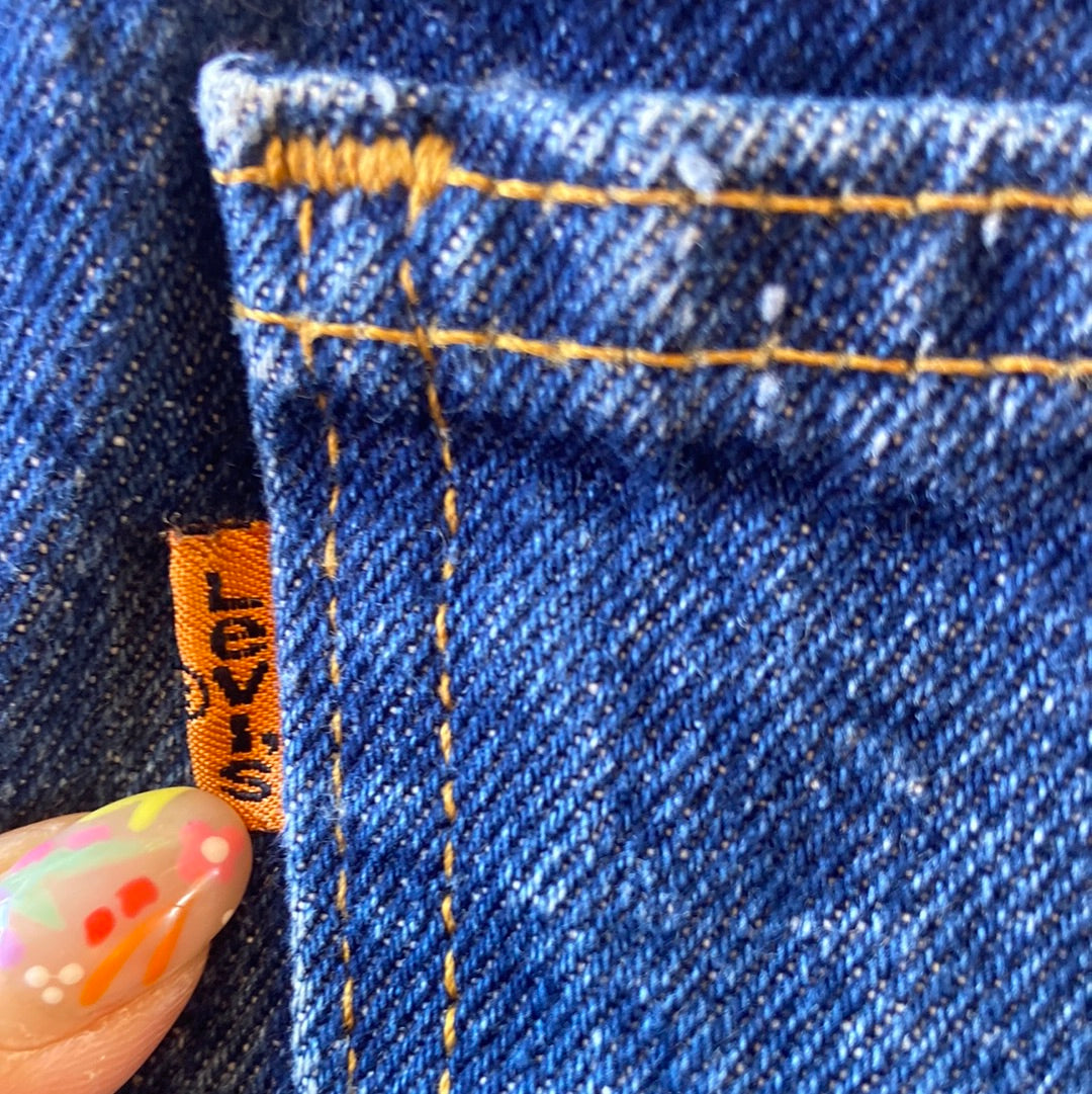 90's Orange Tab Levi's