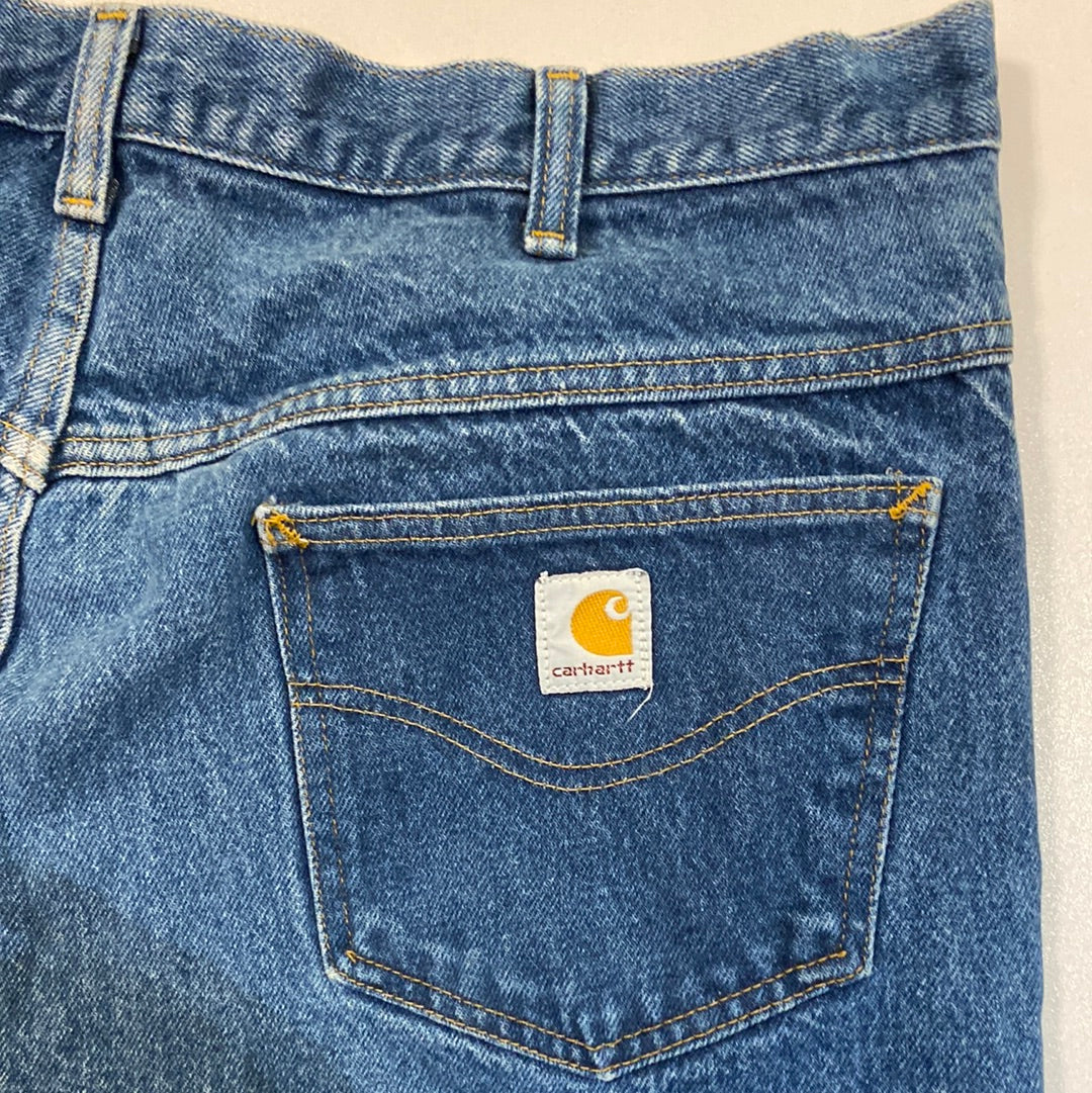 Mid-Wash Carhartt Denim