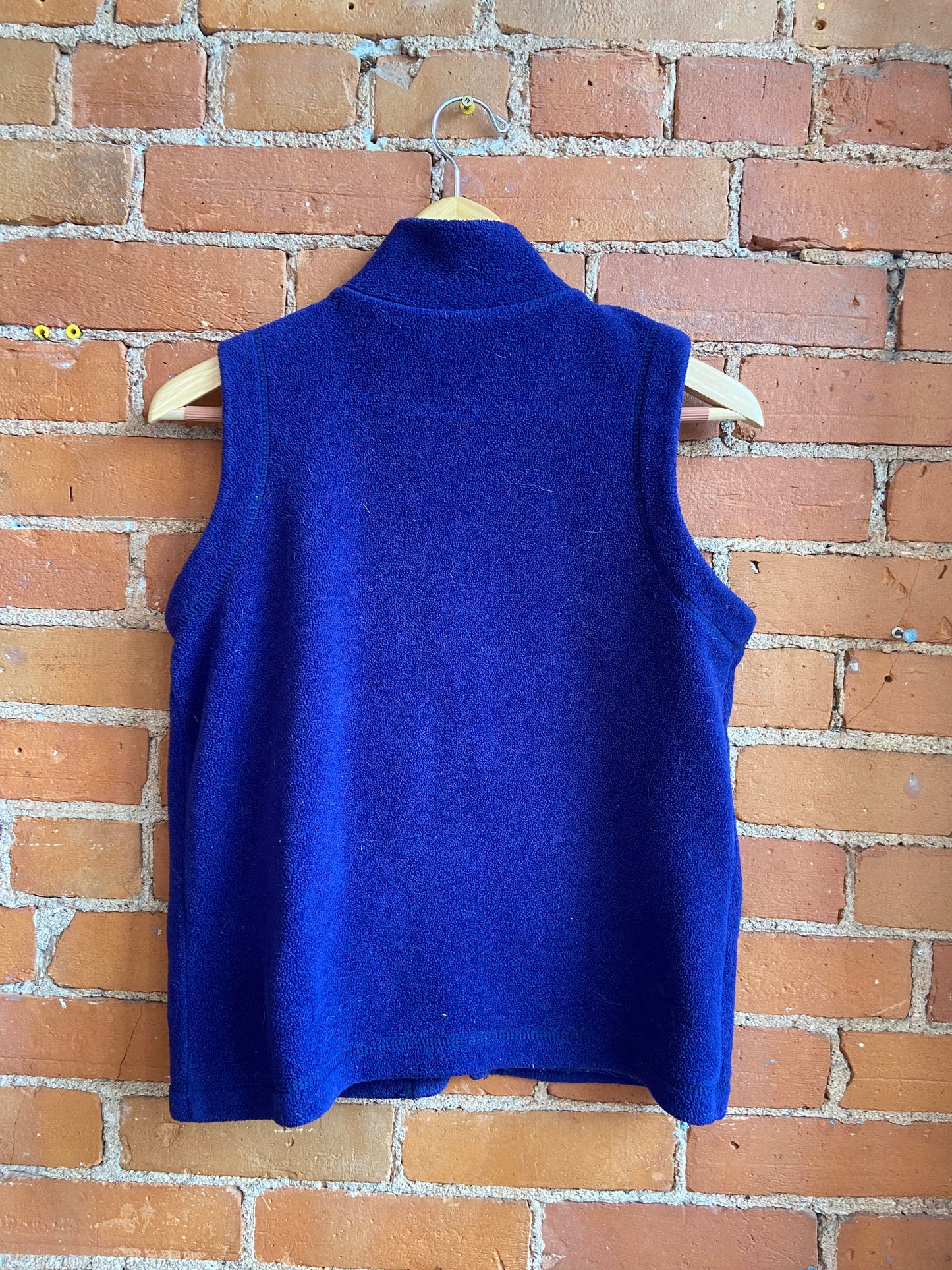 Y2K Fleece Zip Vest