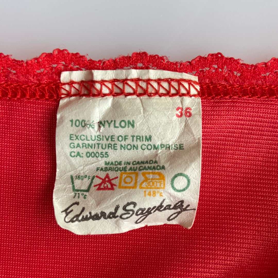 Red Hot Nylon Camisole