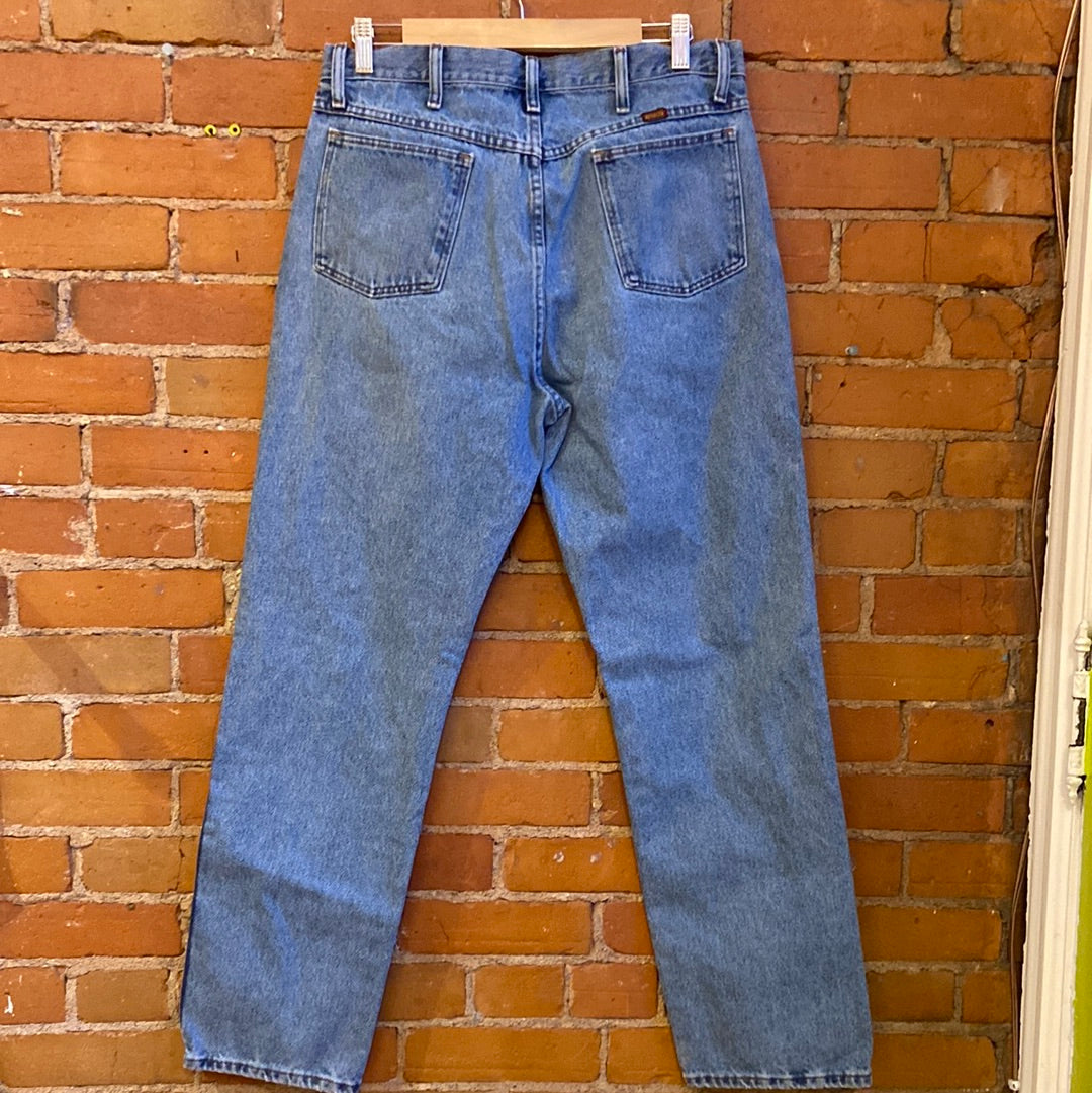 Light-Wash Rustler Denim