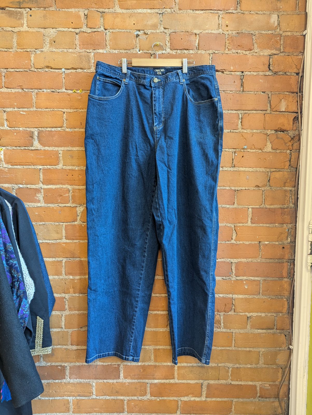 1990s Cherokee Dark Wash Straight Leg Jeans