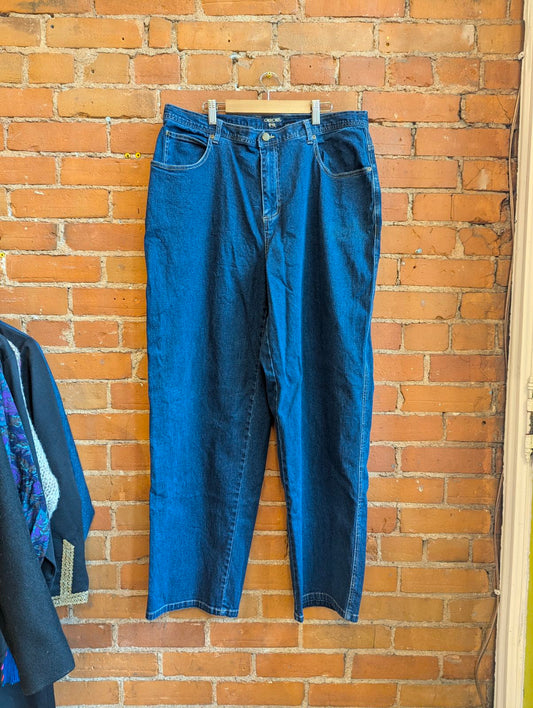 1990s Cherokee Dark Wash Straight Leg Jeans