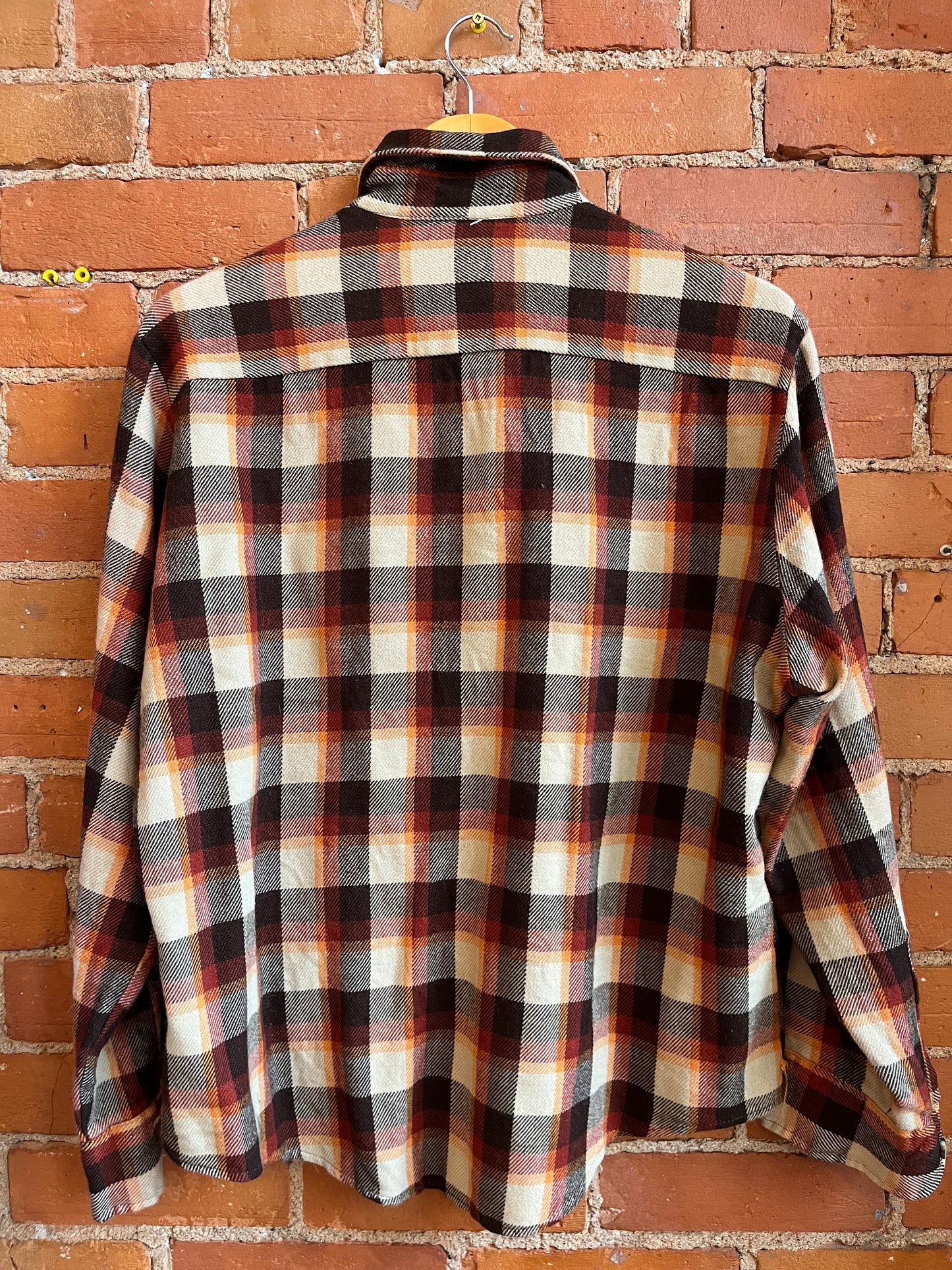 70’s Plaid Button up Shirt