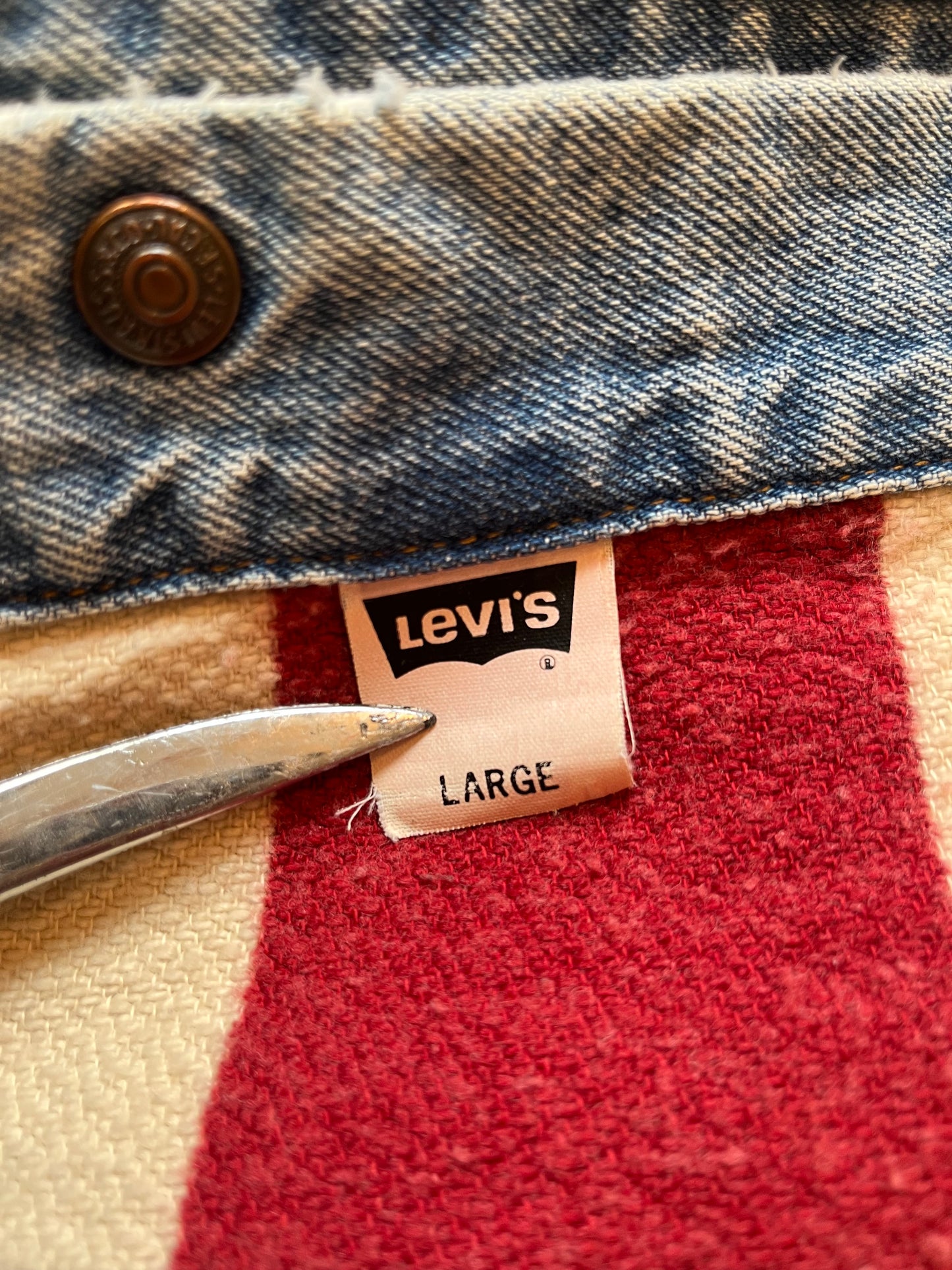 Levi's x Hudsons Bay Reversible Denim Jacket