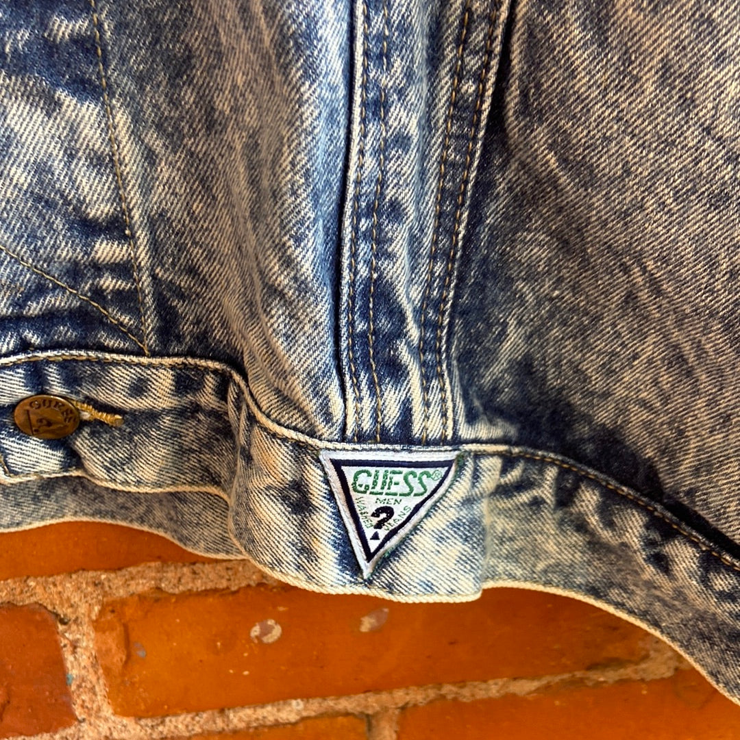 80’s Guess Acid Wash Denim Jacket