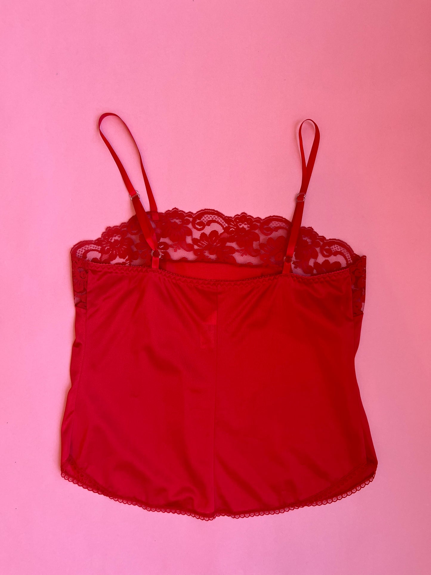 Red Lace Camisole