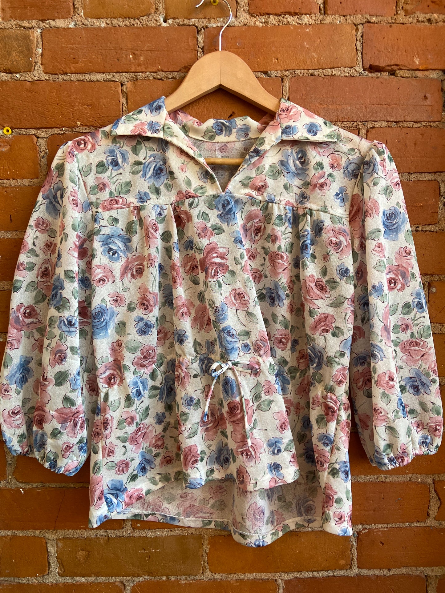 Handmade Floral Blouse
