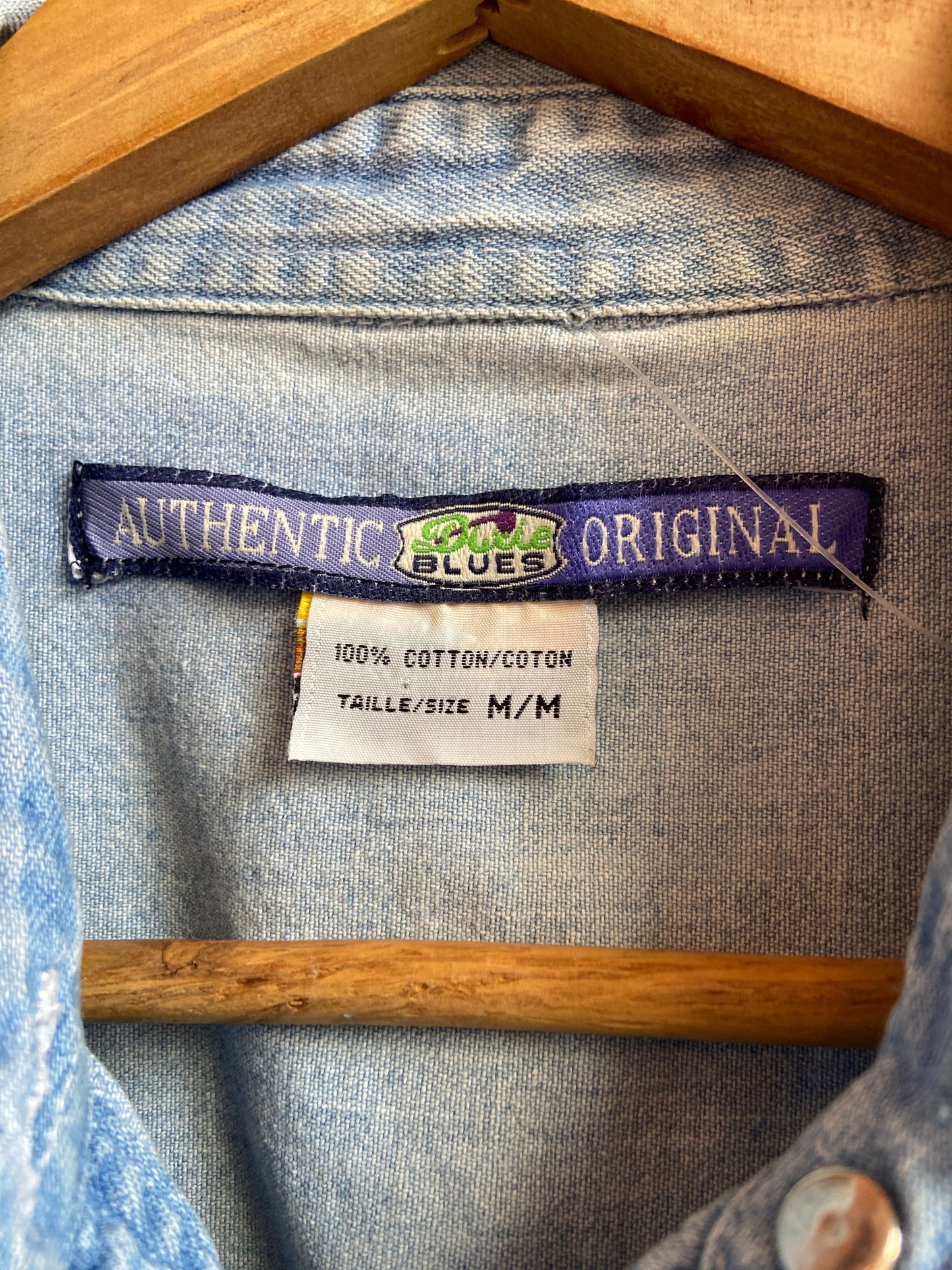 90’s Denim Short Sleeve Dress