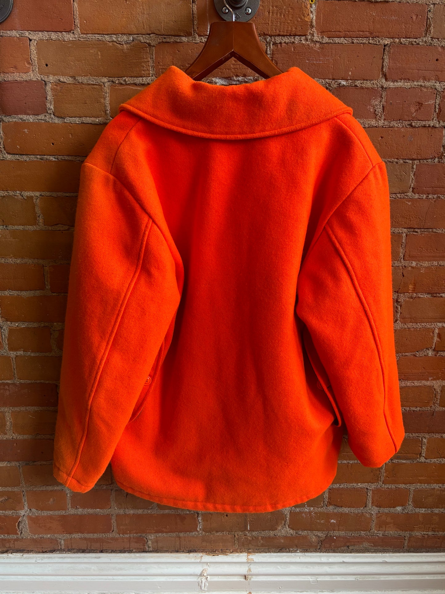 Bemidji Neon Orange Wool Hunting Jacket