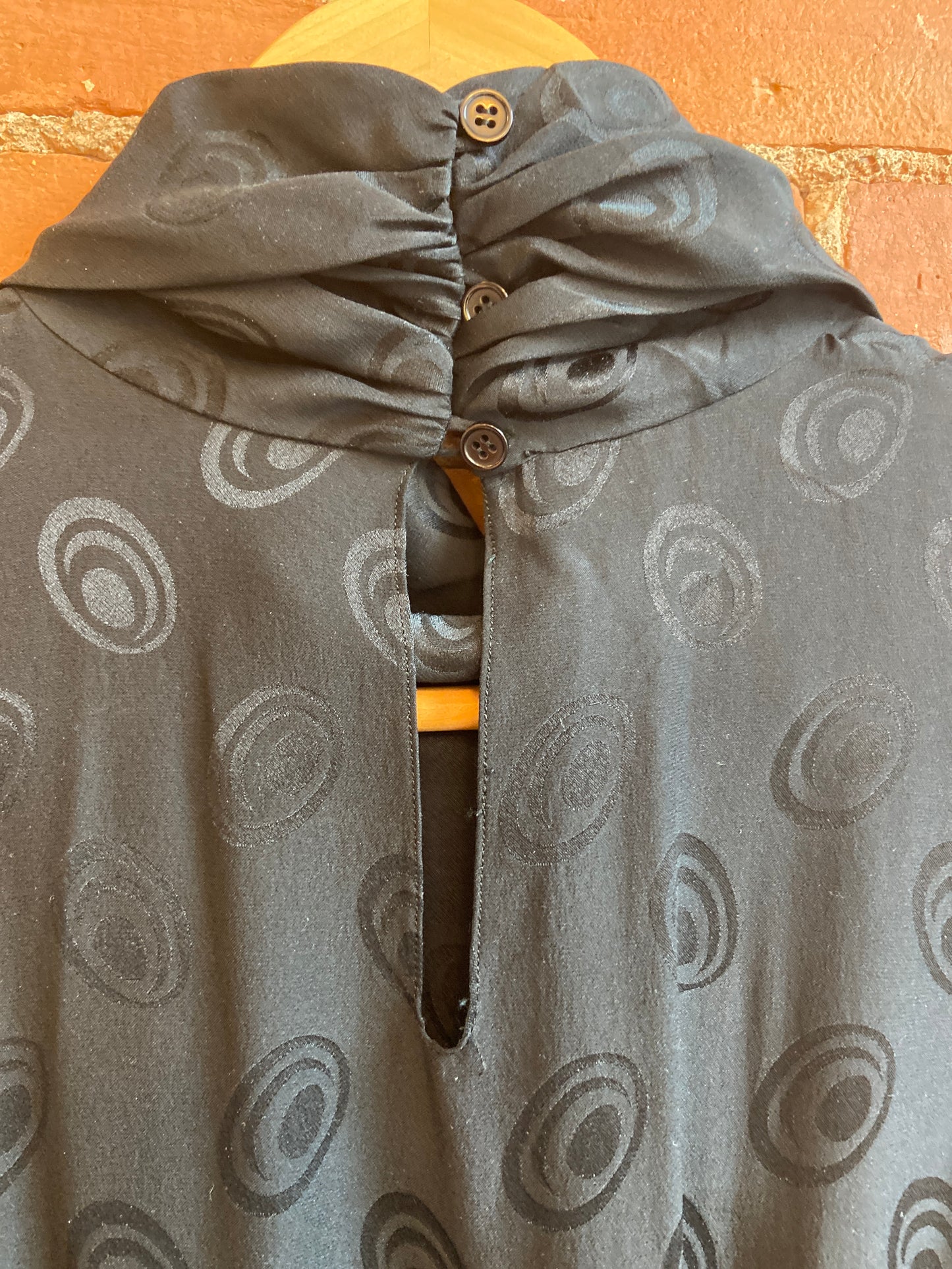Black Silk Jack Mulqueen Dress