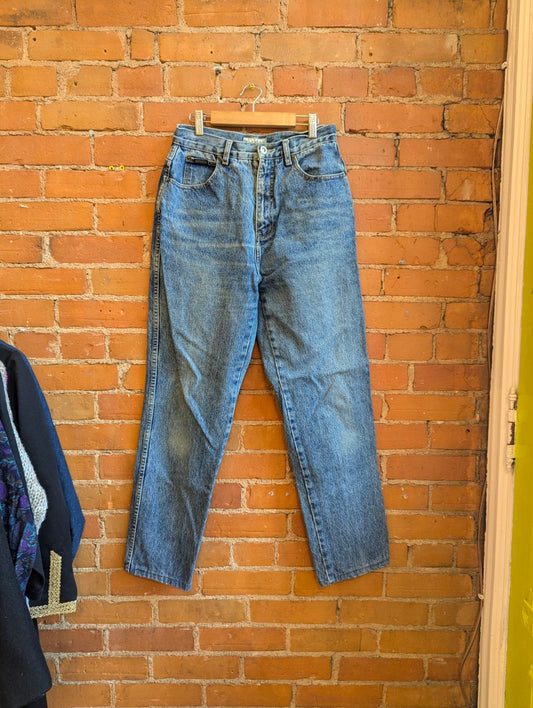 1990s Weekend Editions Medium Wash Straight Leg Jeans