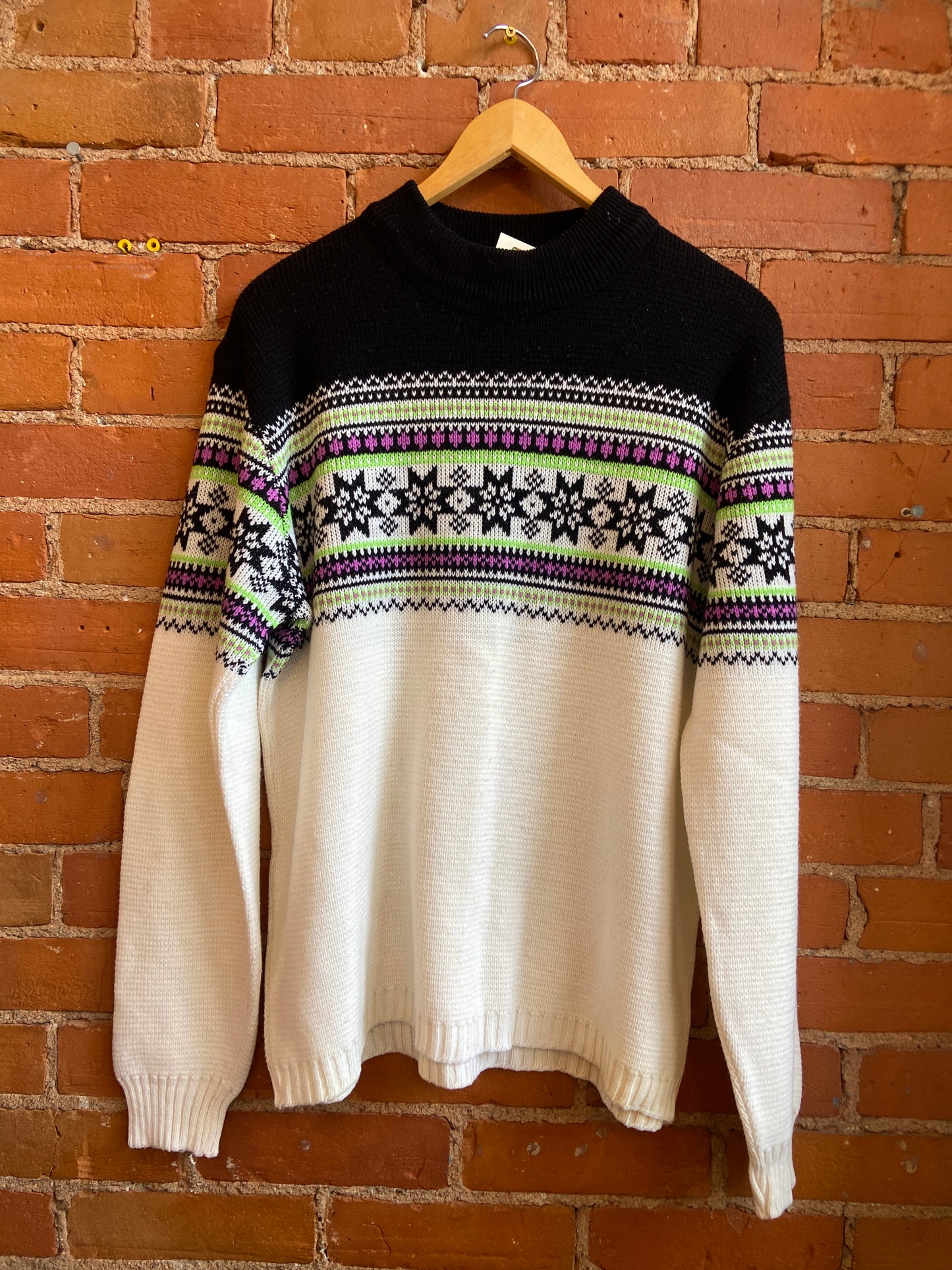 Arctic Wear Snowflake Ski Sweater
