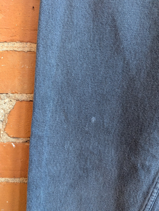 1990s Bullet Grey High Rise, Straight Leg Jeans