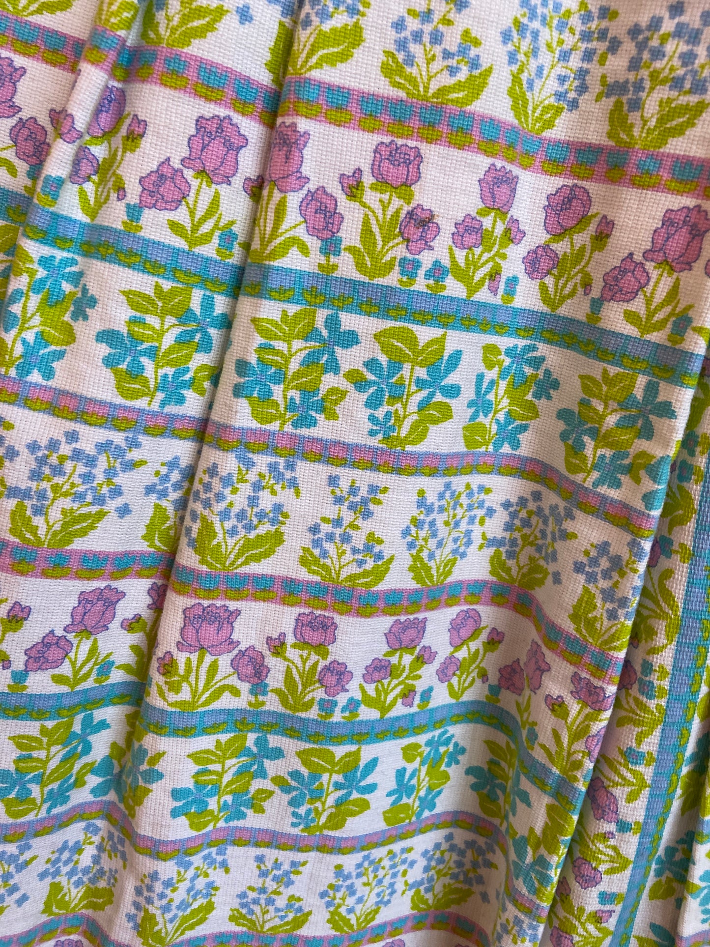 Handmade Spring Floral Skirt