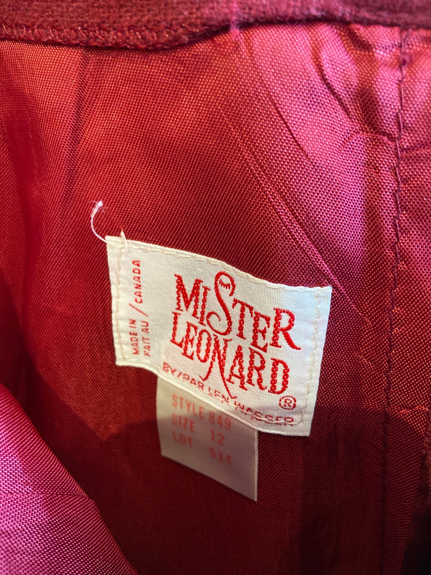 Mister Leonard Wool Skirt