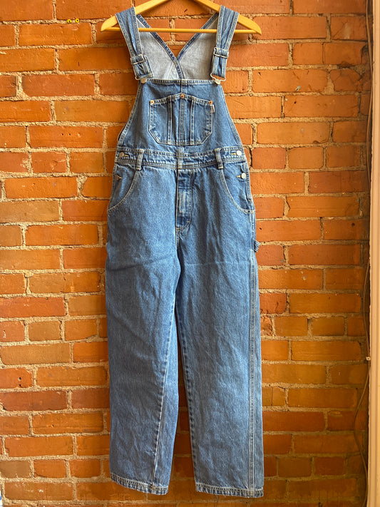 1990s Esprit Jeans Mid Wash Denim Overalls
