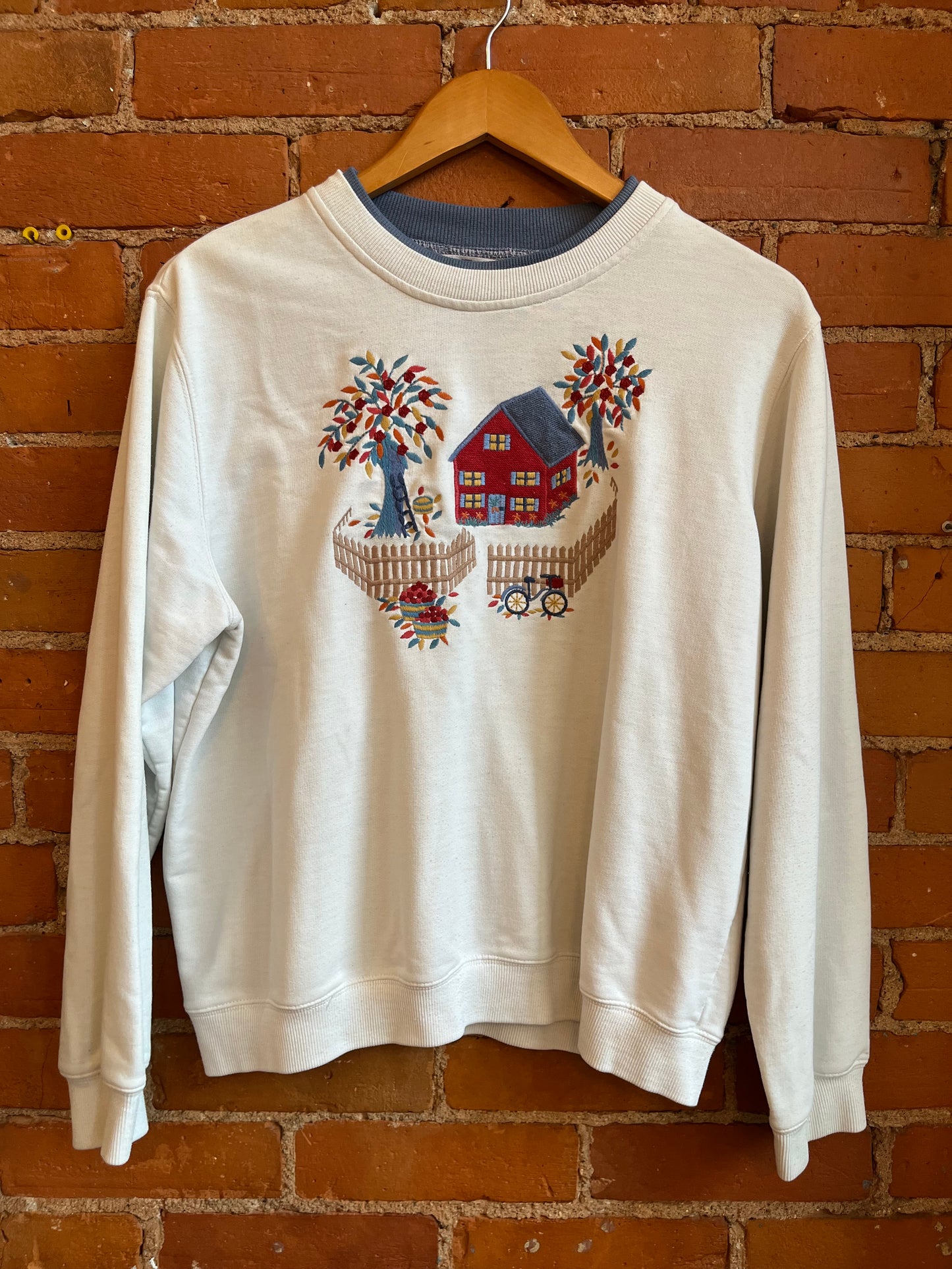 Fall Scenic Crewneck Sweater