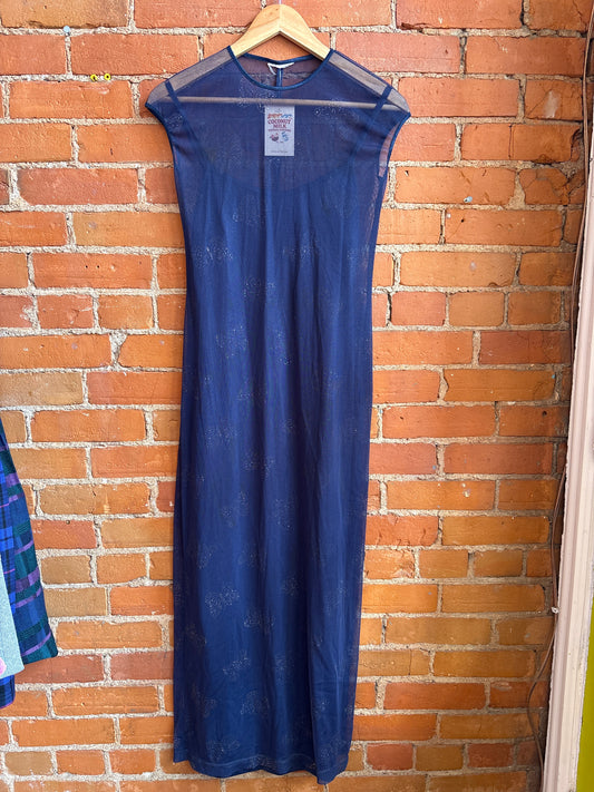 90s Butterfly Maxi Dress