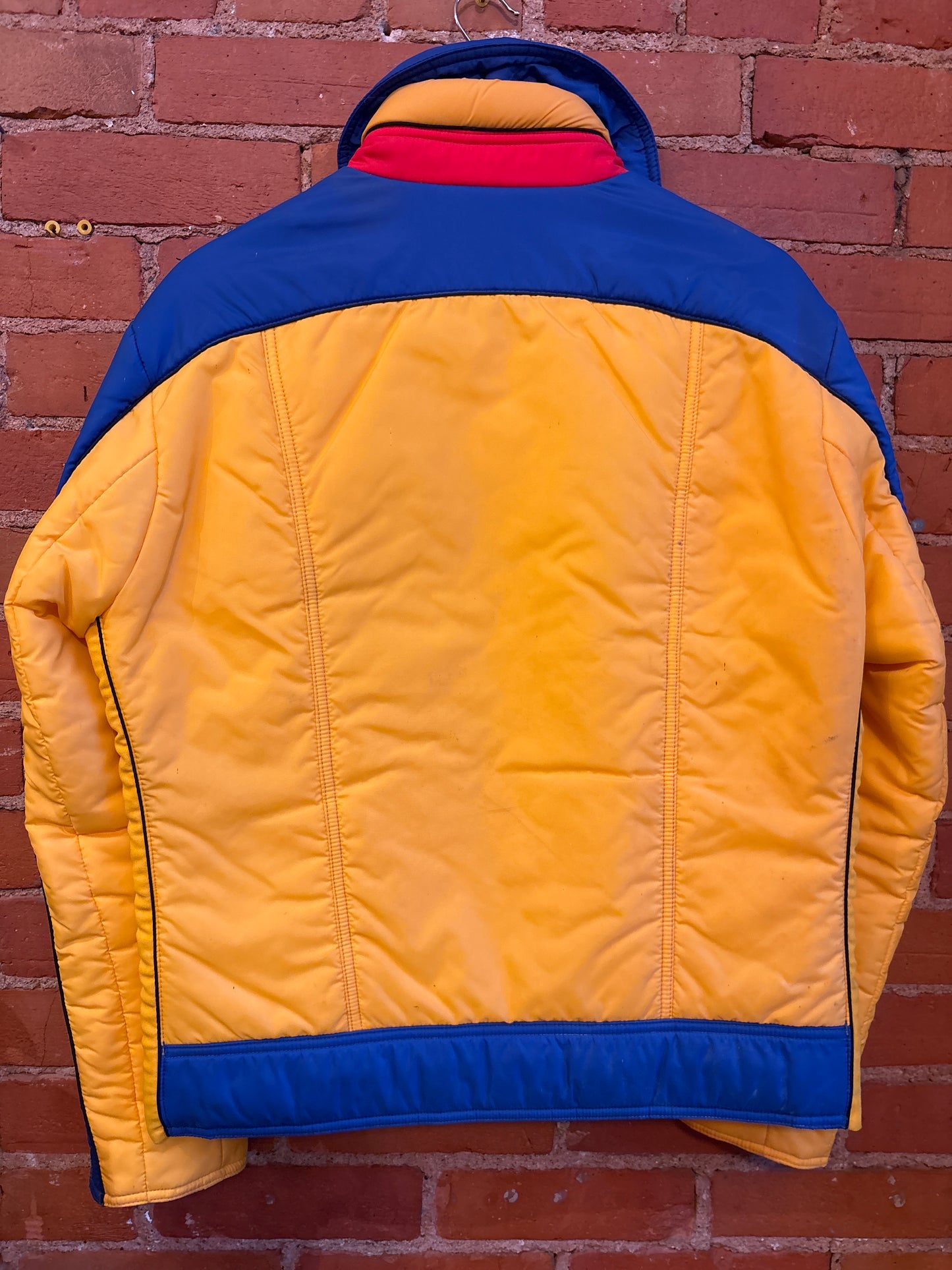 *70's Yellow & Blue Ski Set *As is