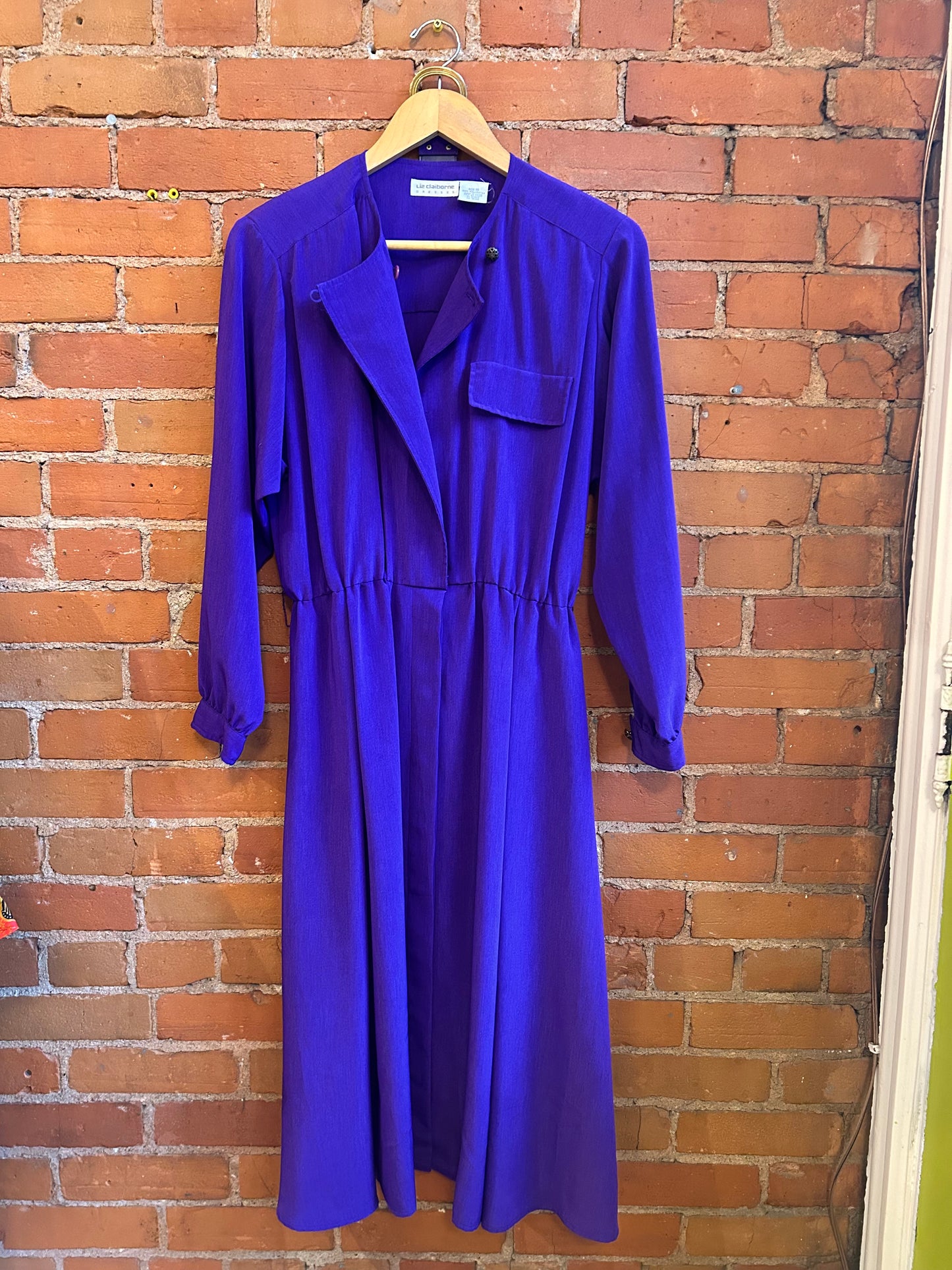 Bright Purple 9-5 dress