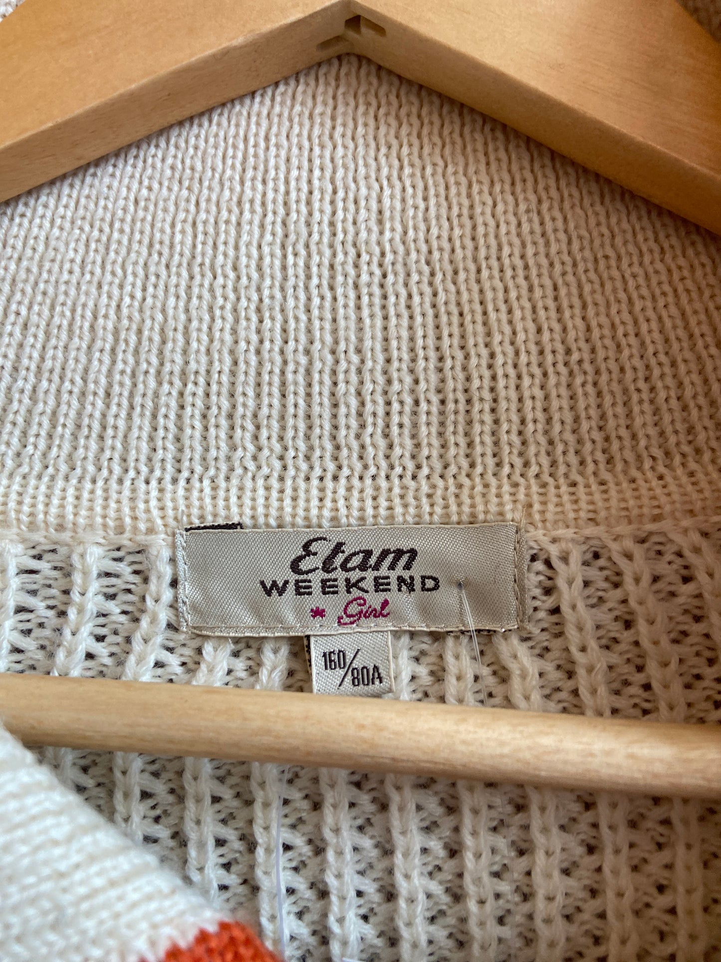 Deadstock Y2K Does 70's Zip Sweater