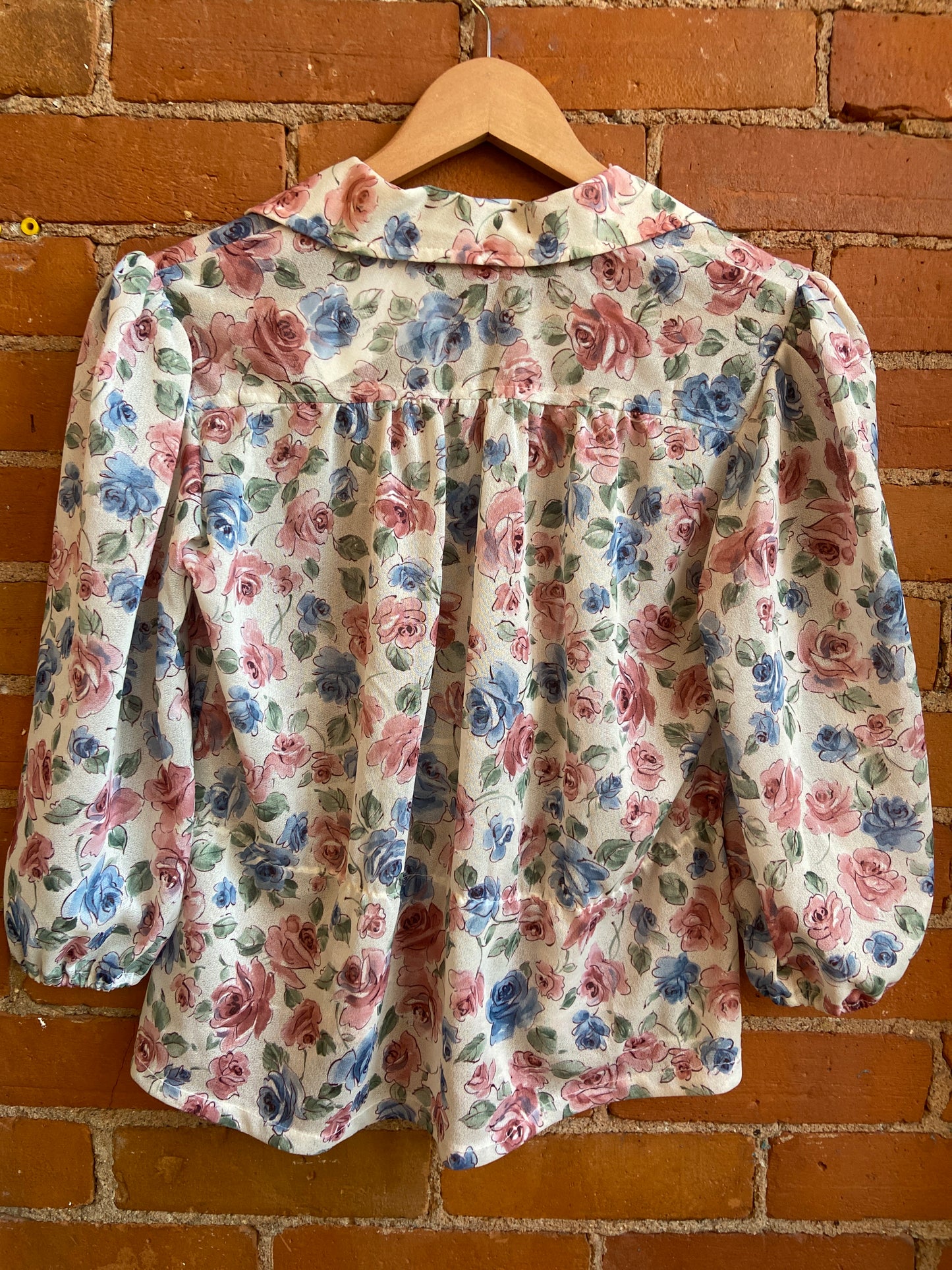 Handmade Floral Blouse