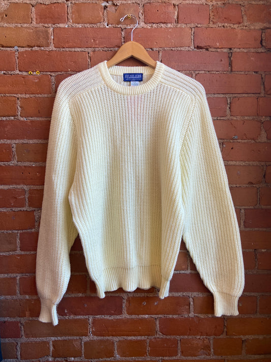 1980s Fusilier Cream Coloured Sweater