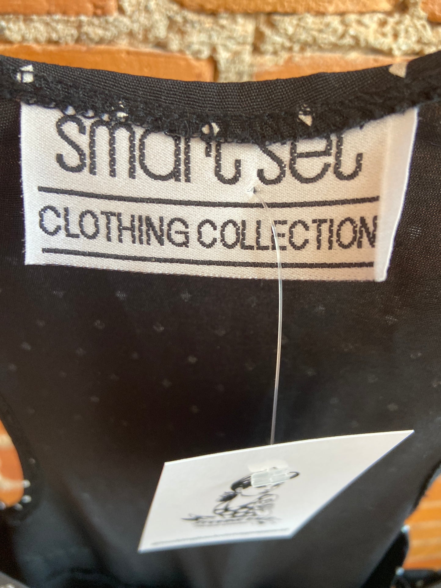 90’s Black & white jumpsuit
