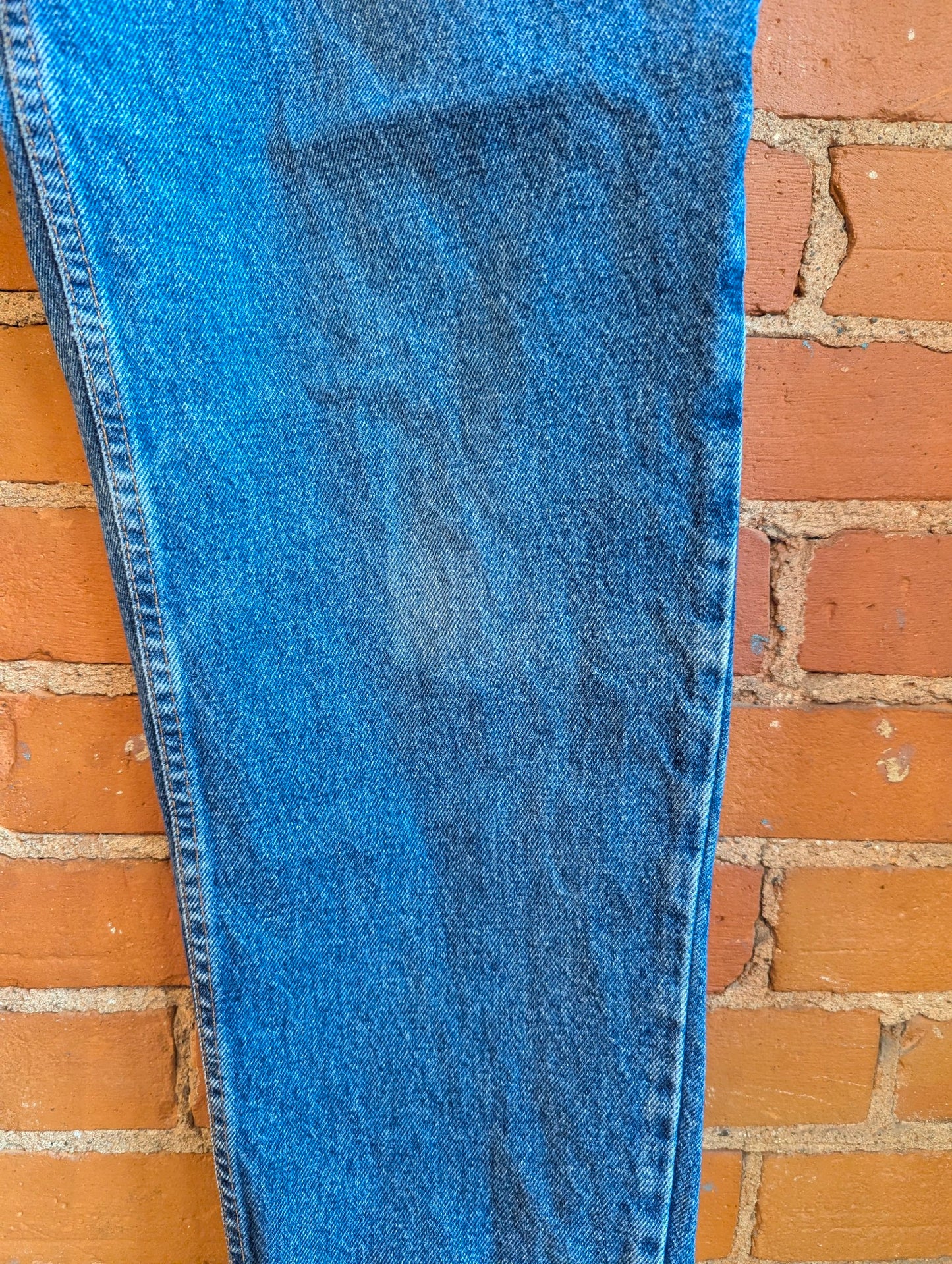 1990s Bonjour Medium Wash, Straight Leg Jeans