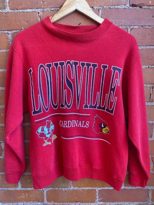 Red Louisville Cardinals Sweatshirt