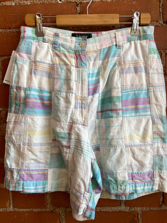 Ralph Lauren Pastel Cotton Madras Shorts